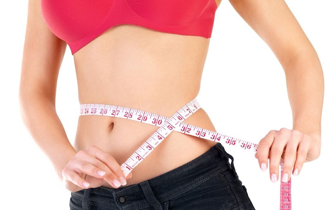 waist measurement while losing weight by 10 kg per month